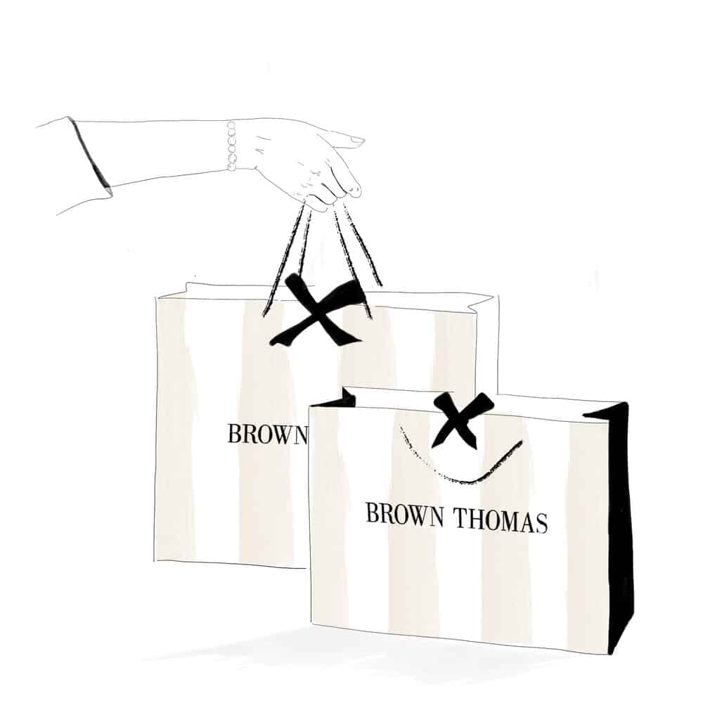 illustration of shopping bags